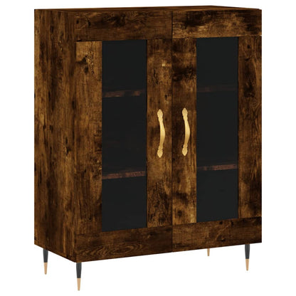 Sideboard Räuchereiche 69,5x34x90 cm Holzwerkstoff