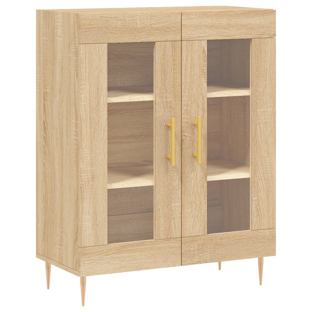 Sideboard Sonoma-Eiche 69,5x34x90 cm Holzwerkstoff