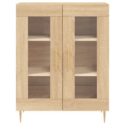 Sideboard Sonoma-Eiche 69,5x34x90 cm Holzwerkstoff