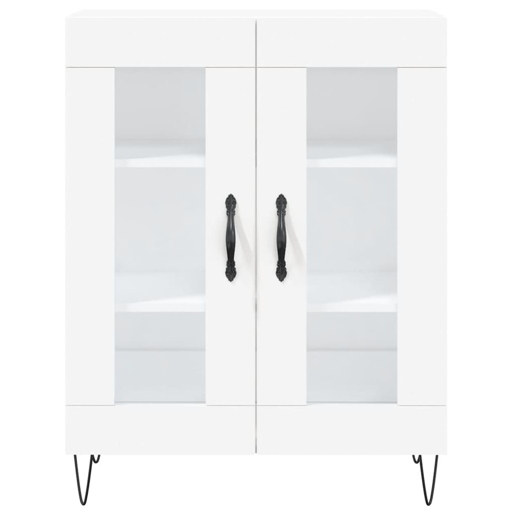 Sideboard Weiß 69,5x34x90 cm Holzwerkstoff