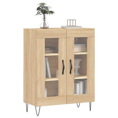 Sideboard Sonoma-Eiche 69,5x34x90 cm Holzwerkstoff