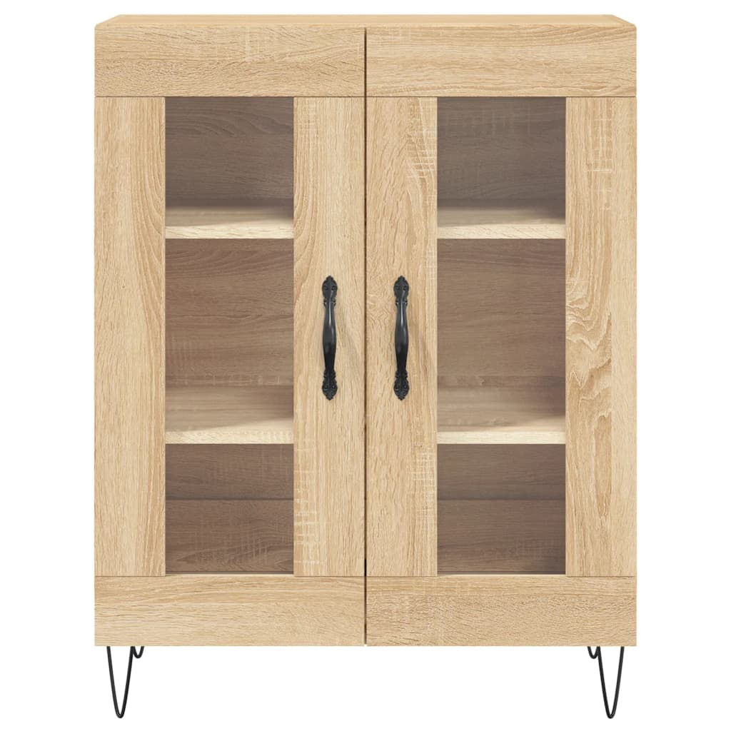 Sideboard Sonoma-Eiche 69,5x34x90 cm Holzwerkstoff