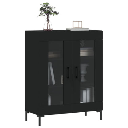 Sideboard Schwarz 69,5x34x90 cm Holzwerkstoff