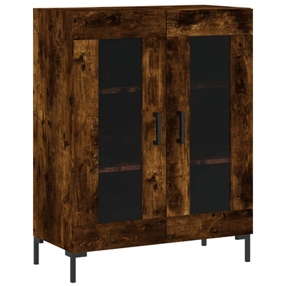 Sideboard Räuchereiche 69,5x34x90 cm Holzwerkstoff