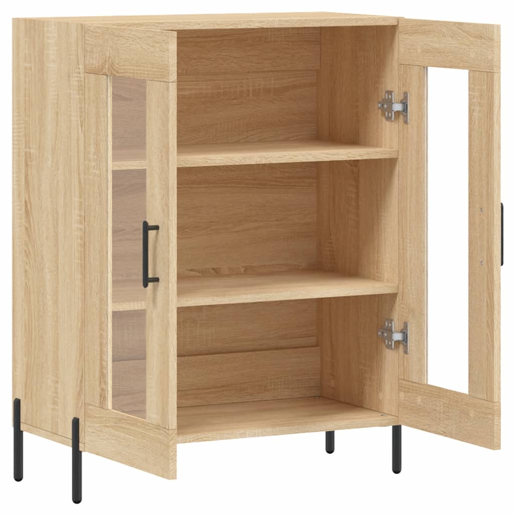 Sideboard Sonoma-Eiche 69,5x34x90 cm Holzwerkstoff