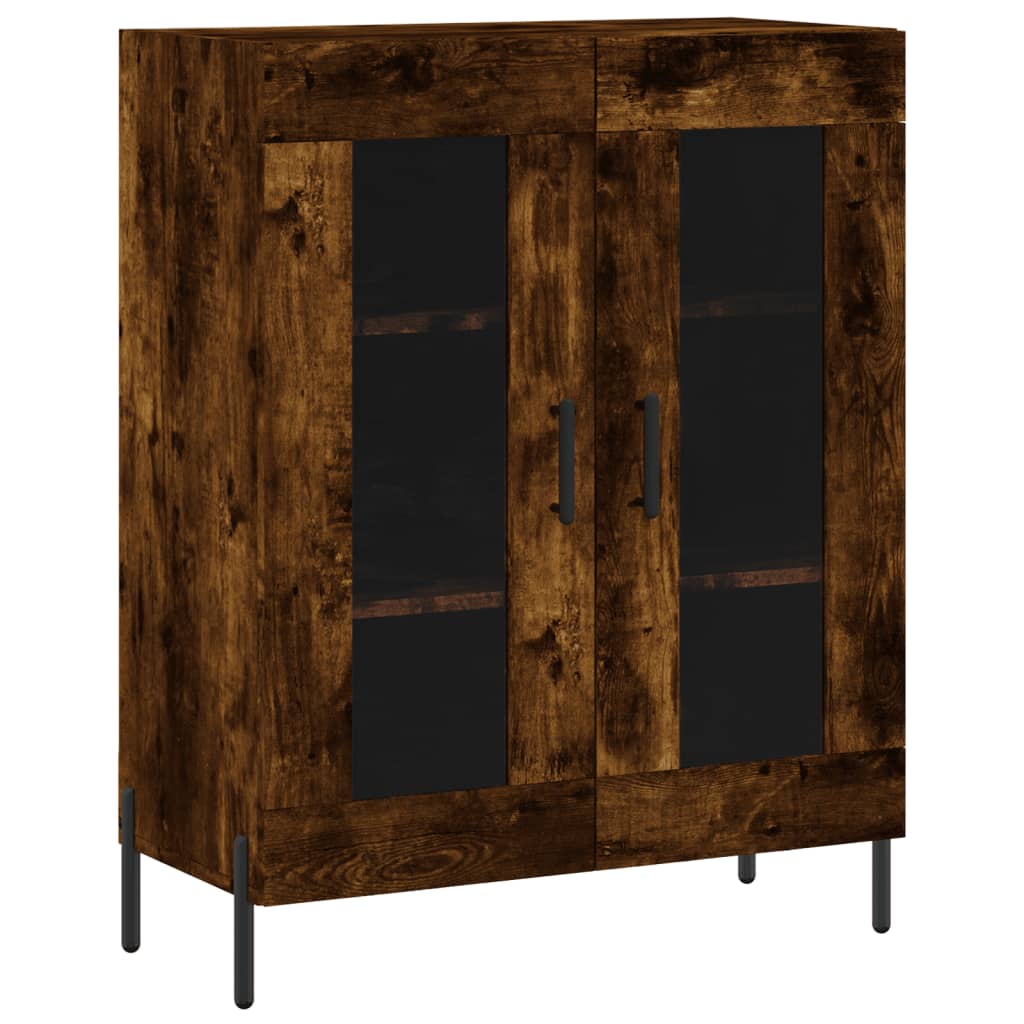 Sideboard Räuchereiche 69,5x34x90 cm Holzwerkstoff