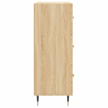 Sideboard Sonoma-Eiche 69,5x34x90 cm Holzwerkstoff