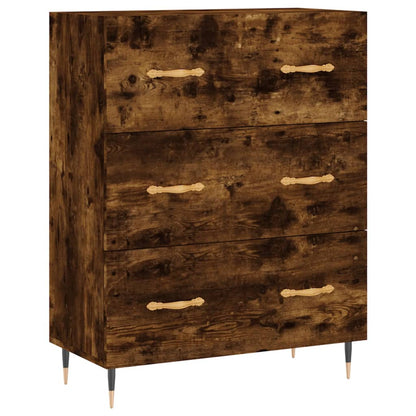 Sideboard Räuchereiche 69,5x34x90 cm Holzwerkstoff