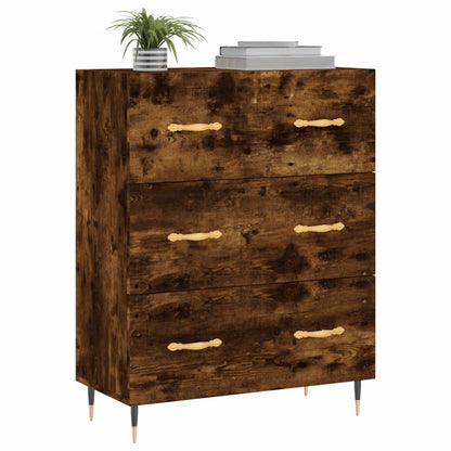 Sideboard Räuchereiche 69,5x34x90 cm Holzwerkstoff