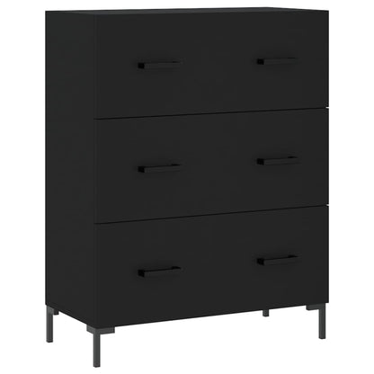 Sideboard Schwarz 69,5x34x90 cm Holzwerkstoff