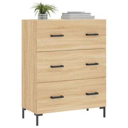 Sideboard Sonoma-Eiche 69,5x34x90 cm Holzwerkstoff