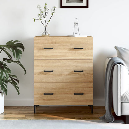 Sideboard Sonoma-Eiche 69,5x34x90 cm Holzwerkstoff