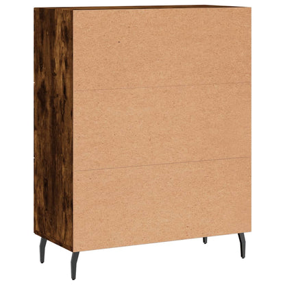 Sideboard Räuchereiche 69,5x34x90 cm Holzwerkstoff