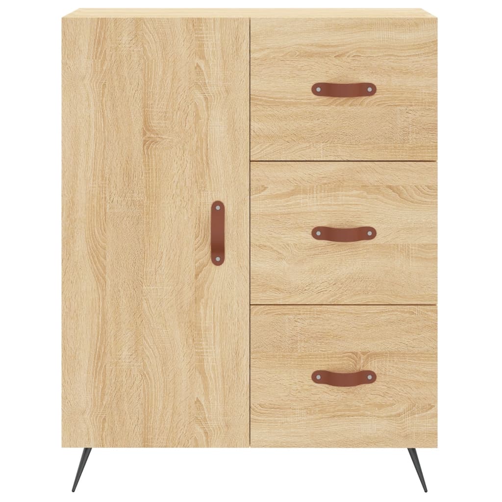 Sideboard Sonoma-Eiche 69,5x34x90 cm Holzwerkstoff