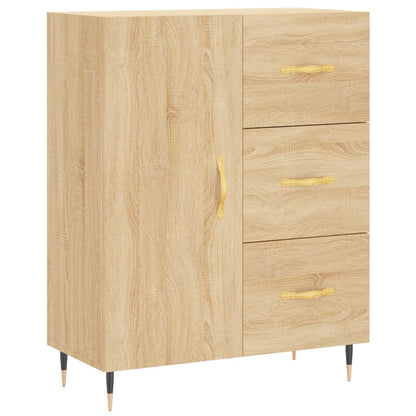 Sideboard Sonoma-Eiche 69,5x34x90 cm Holzwerkstoff