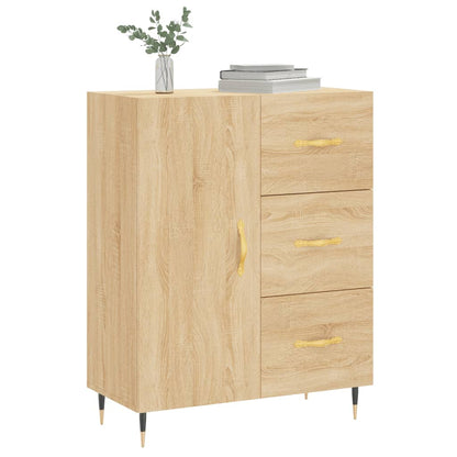 Sideboard Sonoma-Eiche 69,5x34x90 cm Holzwerkstoff