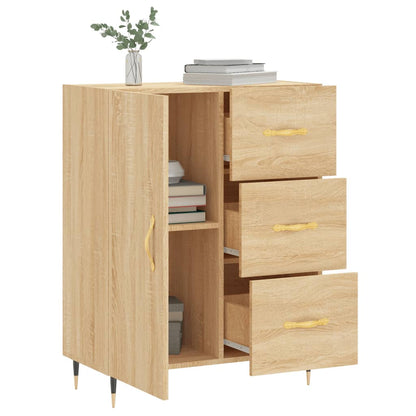 Sideboard Sonoma-Eiche 69,5x34x90 cm Holzwerkstoff