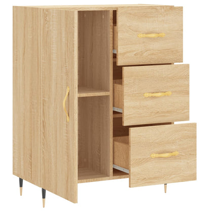 Sideboard Sonoma-Eiche 69,5x34x90 cm Holzwerkstoff