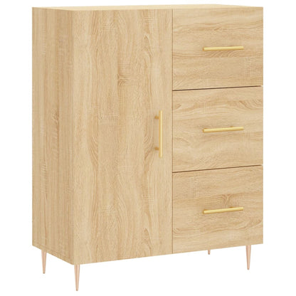 Sideboard Sonoma-Eiche 69,5x34x90 cm Holzwerkstoff