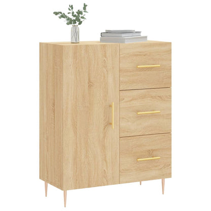 Sideboard Sonoma-Eiche 69,5x34x90 cm Holzwerkstoff