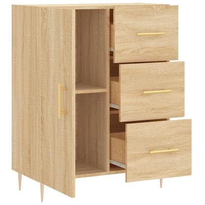 Sideboard Sonoma-Eiche 69,5x34x90 cm Holzwerkstoff