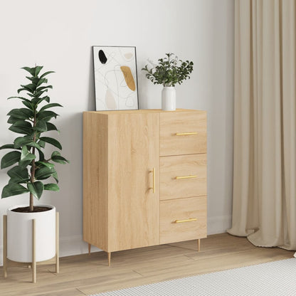 Sideboard Sonoma-Eiche 69,5x34x90 cm Holzwerkstoff