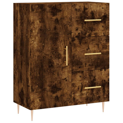 Sideboard Räuchereiche 69,5x34x90 cm Holzwerkstoff