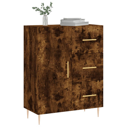 Sideboard Räuchereiche 69,5x34x90 cm Holzwerkstoff