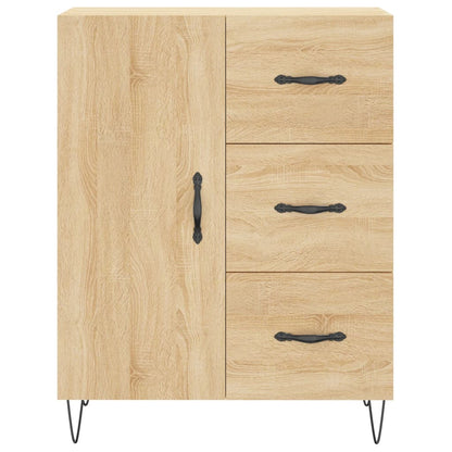 Sideboard Sonoma-Eiche 69,5x34x90 cm Holzwerkstoff