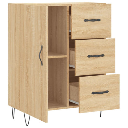 Sideboard Sonoma-Eiche 69,5x34x90 cm Holzwerkstoff