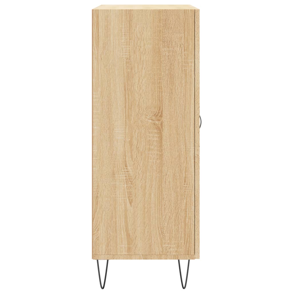 Sideboard Sonoma-Eiche 69,5x34x90 cm Holzwerkstoff