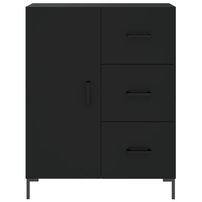 Sideboard Schwarz 69,5x34x90 cm Holzwerkstoff