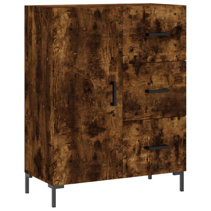 Sideboard Räuchereiche 69,5x34x90 cm Holzwerkstoff