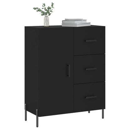 Sideboard Schwarz 69,5x34x90 cm Holzwerkstoff