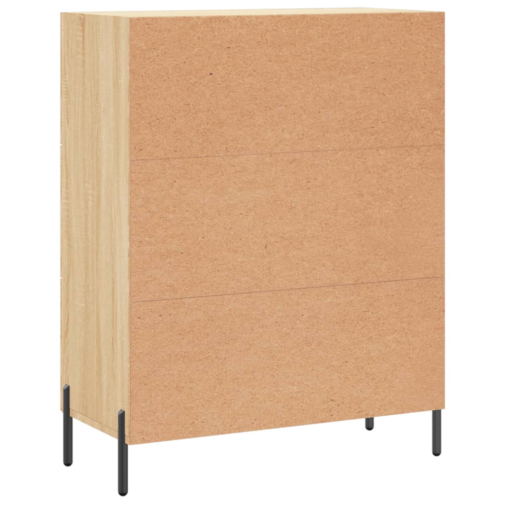 Sideboard Sonoma-Eiche 69,5x34x90 cm Holzwerkstoff