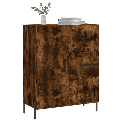 Sideboard Räuchereiche 69,5x34x90 cm Holzwerkstoff