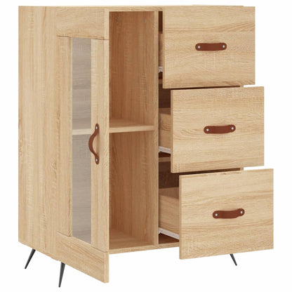 Sideboard Sonoma-Eiche 69,5x34x90 cm Holzwerkstoff