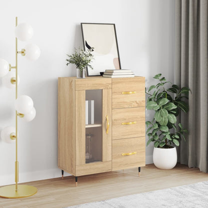 Sideboard Sonoma-Eiche 69,5x34x90 cm Holzwerkstoff