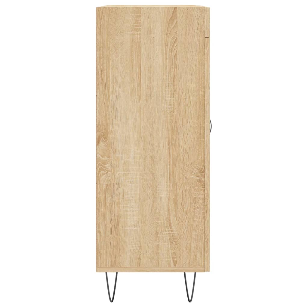 Sideboard Sonoma-Eiche 69,5x34x90 cm Holzwerkstoff