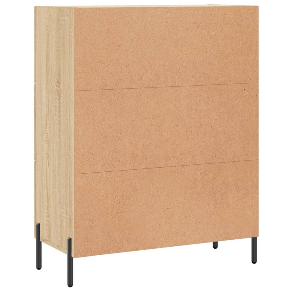 Sideboard Sonoma-Eiche 69,5x34x90 cm Holzwerkstoff