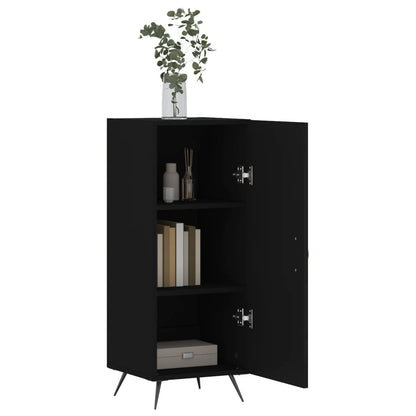 Sideboard Schwarz 34,5x34x90 cm Holzwerkstoff