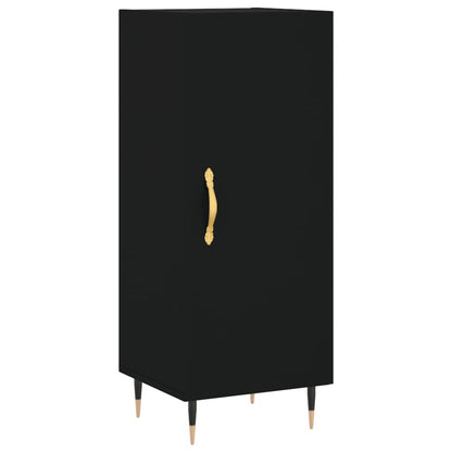 Sideboard Schwarz 34,5x34x90 cm Holzwerkstoff