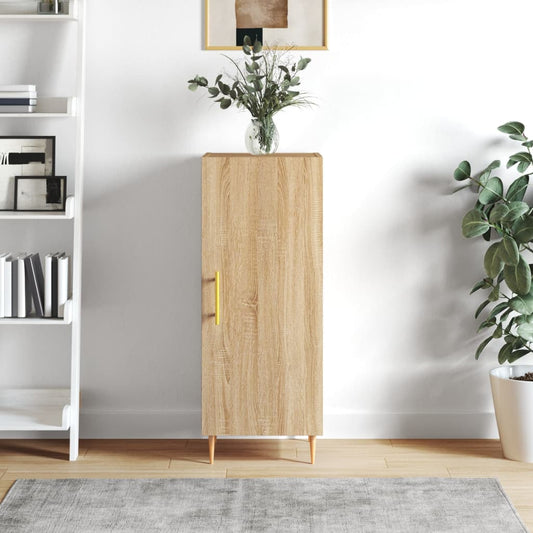 Sideboard Sonoma-Eiche 34,5x34x90 cm Holzwerkstoff