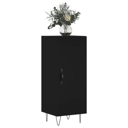 Sideboard Schwarz 34,5x34x90 cm Holzwerkstoff