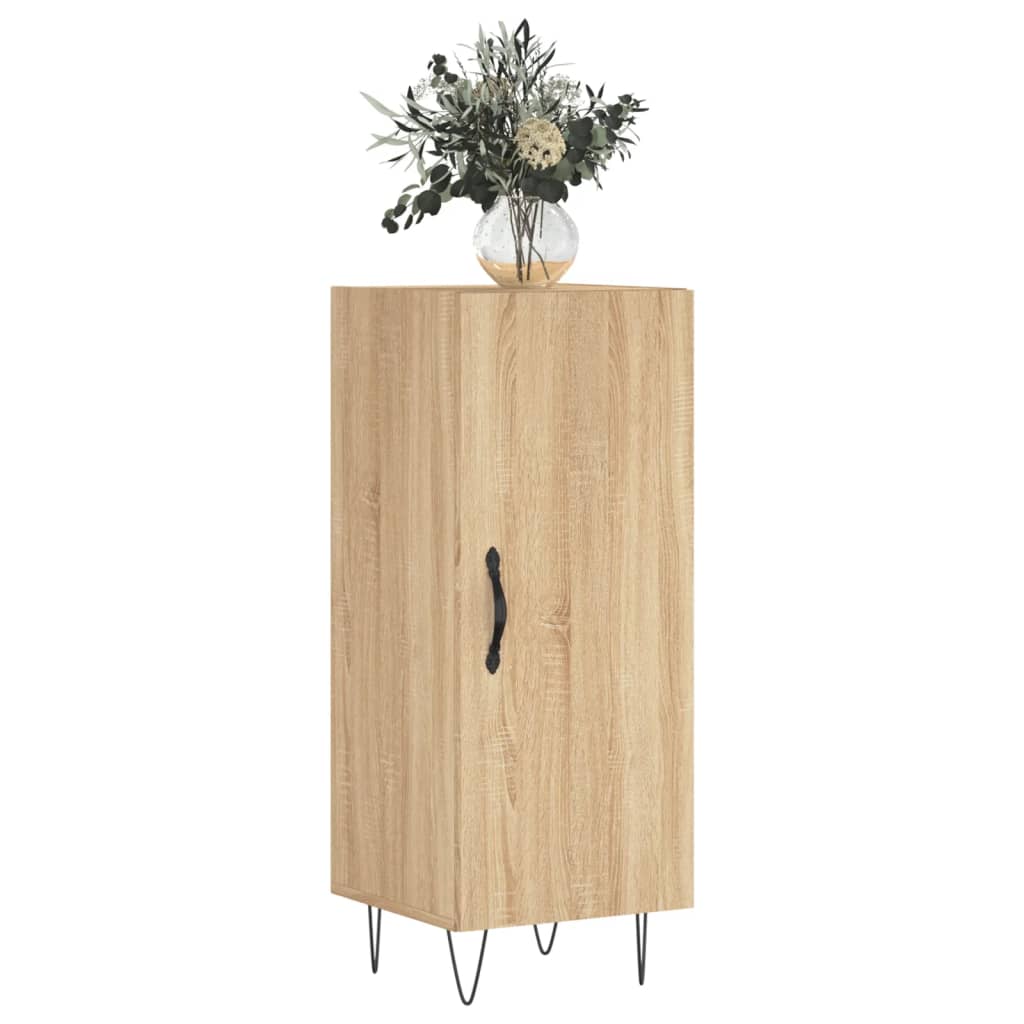 Sideboard Sonoma-Eiche 34,5x34x90 cm Holzwerkstoff