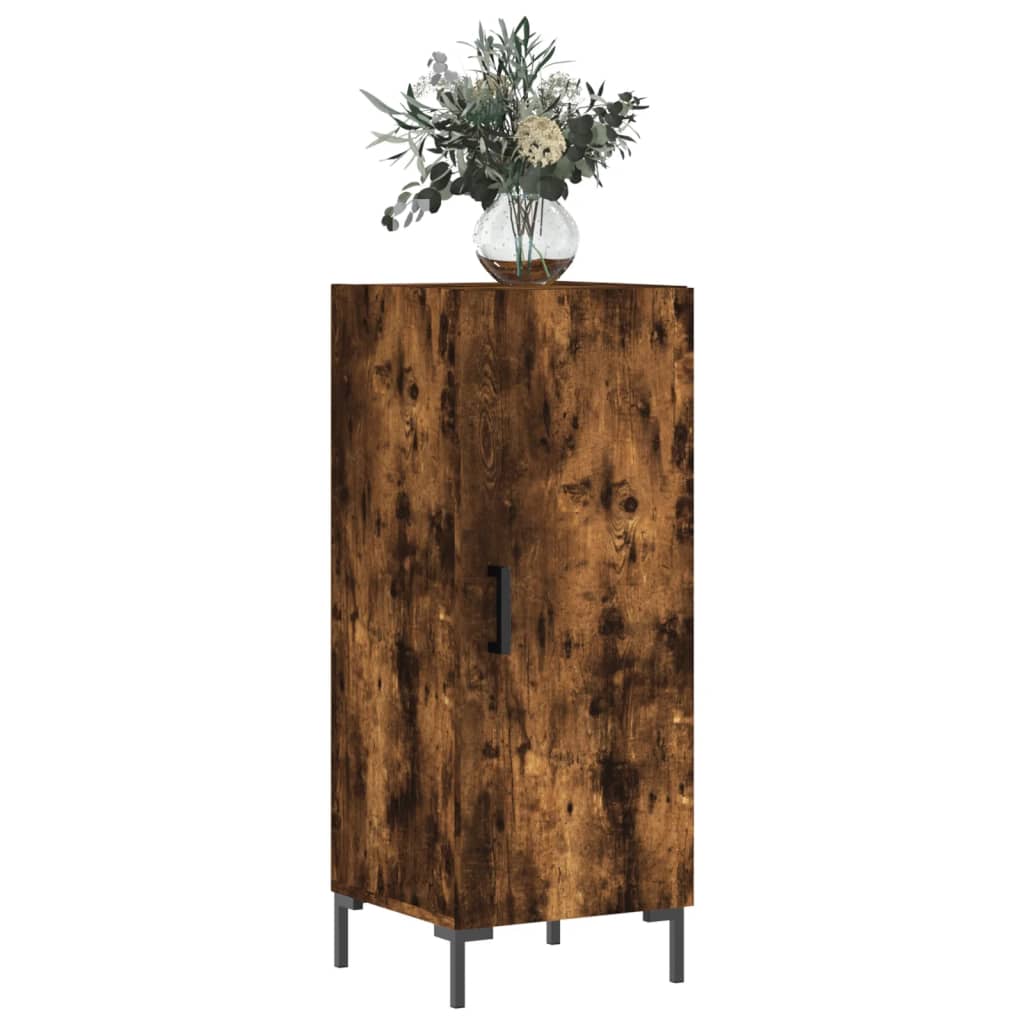 Sideboard Räuchereiche 34,5x34x90 cm Holzwerkstoff