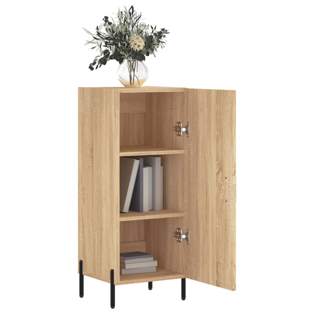 Sideboard Sonoma-Eiche 34,5x34x90 cm Holzwerkstoff