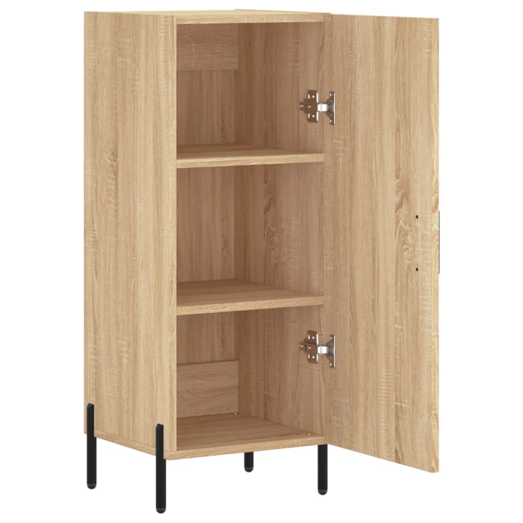 Sideboard Sonoma-Eiche 34,5x34x90 cm Holzwerkstoff