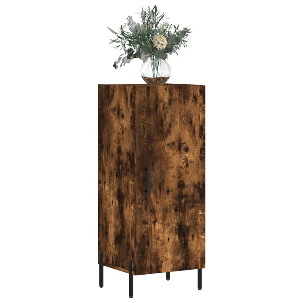 Sideboard Räuchereiche 34,5x34x90 cm Holzwerkstoff