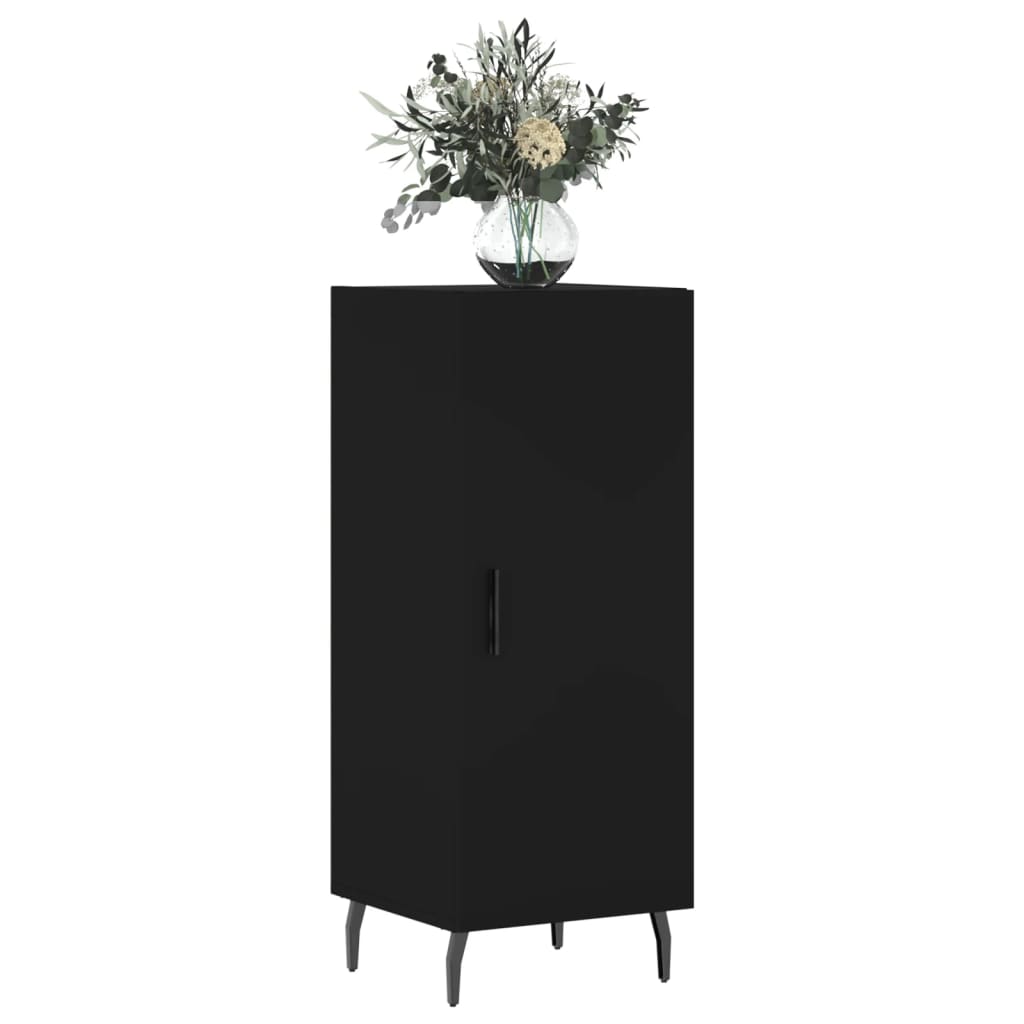 Sideboard Schwarz 34,5x34x90 cm Holzwerkstoff